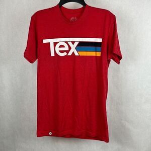 Tumbleweed Texstyle TEX T-shirt Unisex Size Small Short Sleeve Red Texas TX